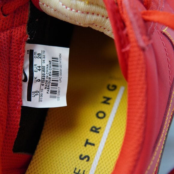 Nike Zoom Bruin LAF Sneakers – Red/Brown/Yellow – Size 10 – Brand New - Picture 11 of 16